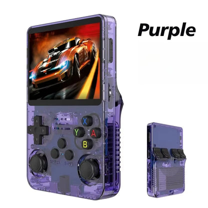 R36S Retro Handheld Video Game Console ARKOS System 3.5 Inch IPS Screen Classic Portable Pocket Video Player 128G Games Boy Gift
