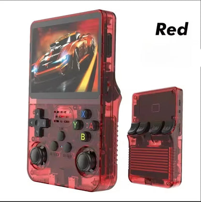R36S Retro Handheld Video Game Console ARKOS System 3.5 Inch IPS Screen Classic Portable Pocket Video Player 128G Games Boy Gift
